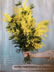 je me choisis telle que je suis bouquet de fleurs